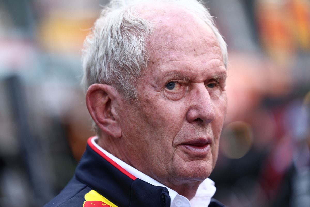 epa11366840 Red Bull motorsport advisor Helmut Marko during the second practice session at the Formula One Grand Prix of Monaco at the Circuit de Monaco in Monte Carlo, Monaco, 24 May 2024. The Formul ...