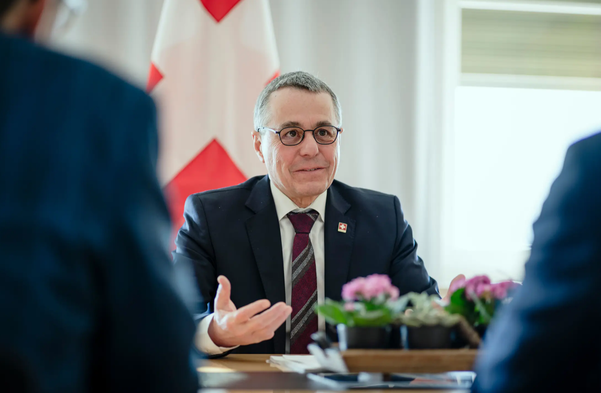 Aussenminister Ignazio Cassis im Gespräch mit CH Media.