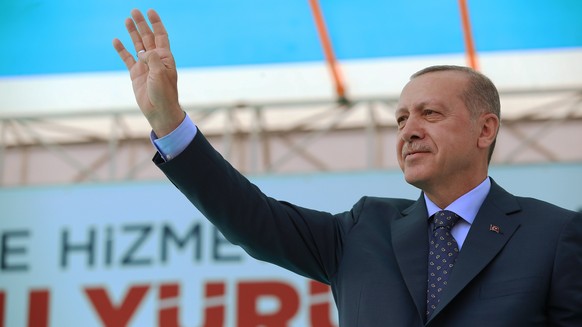 Der türkische Staatspräsident Recep Tayyip Erdogan gibt sich stets siegessicher.&nbsp;