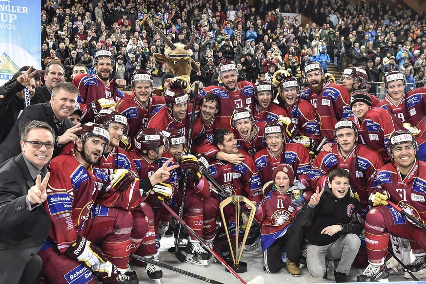 Der verdiente Sieger: Servette triumphiert zum zweiten Mal beim Spengler Cup.