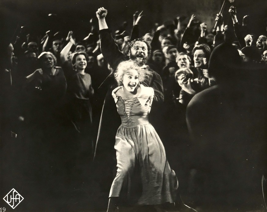 HORST VON HARBOU. Scene from the film Metropolis by Fritz Lang. Credit: Album / Fine Art Images