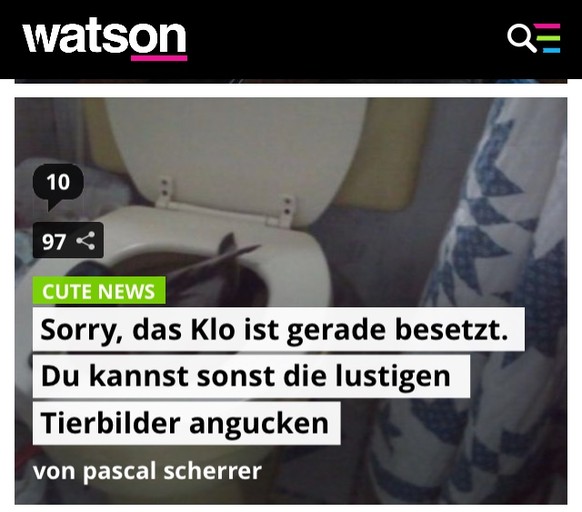 Nach Überdosis: Toter pendelt sieben Stunden im Zug zwischen Basel und Offenburg
Vielleicht liegt es am heutigen watson-Artikel 😉
