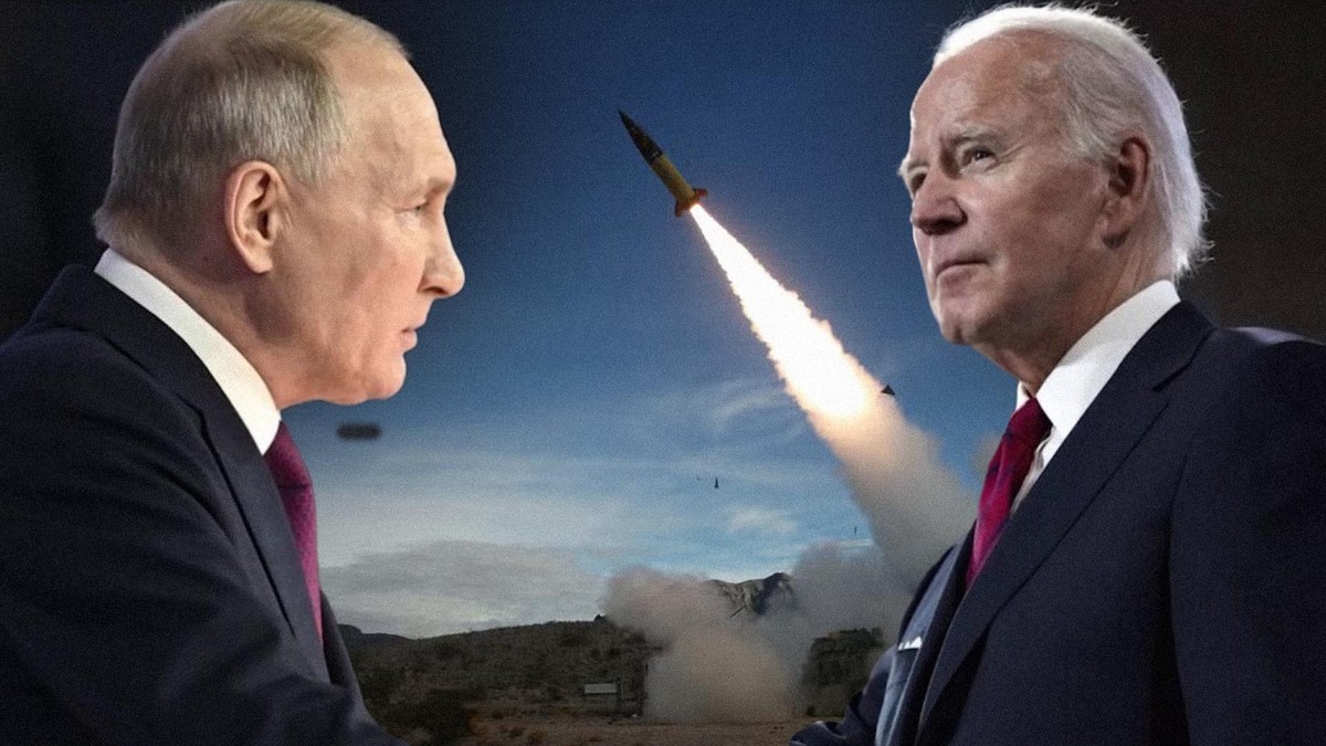 Vladimir Poutine et Joe Biden.