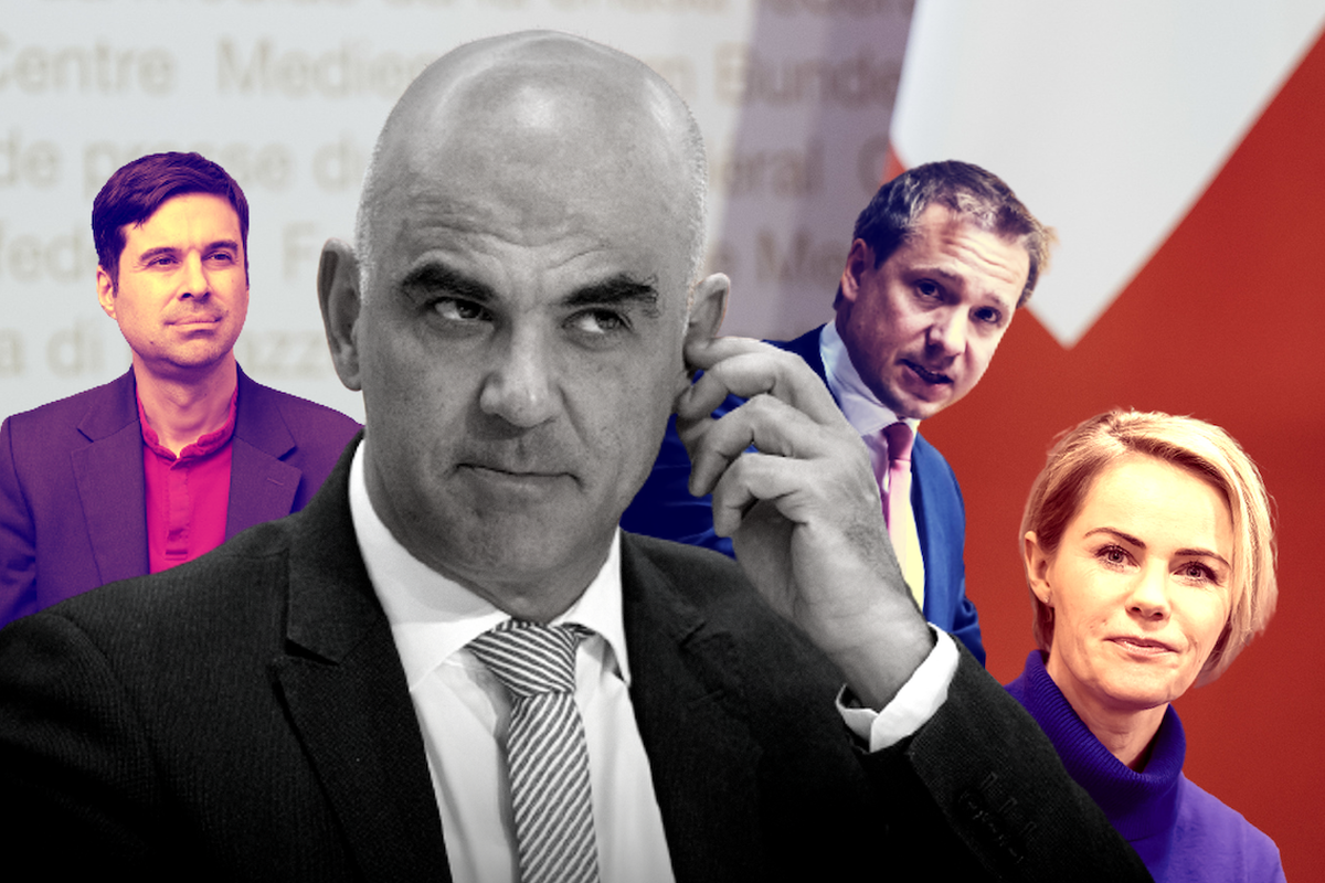 Quelle sont les solutions des partis pour contrer l'augmentation des primes? Berset, Bendahan, Nantermod, Rickli.