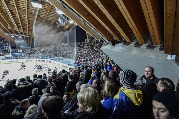 Für Doug Shedden etwas Einmaliges: Die Atmosphäre am Spengler Cup.&nbsp;