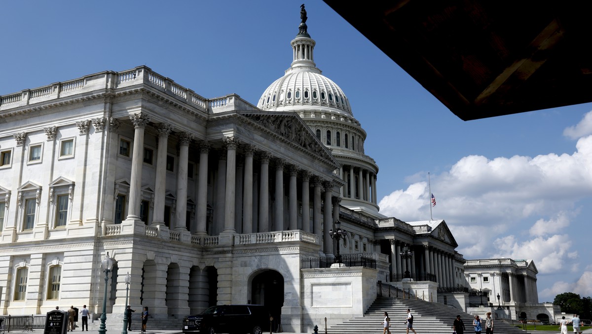 epa13197675 The US Capitol Building stands in Washington, DC, USA, 28 August 2026. The US House of Representatives is due to return from its August recess on Monday, 31 August, when the House will hav ...