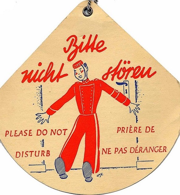 "Do Not Disturb” signs from hotels around the world, painstakingly put together by a collector named Eduardo of Turin, Italy.
https://www.flickr.com/photos/11068524@N04/