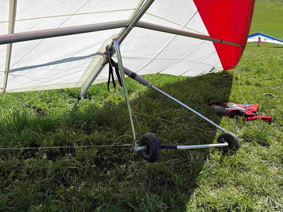 Deltasegler Unfall Menzingen 19.4.26