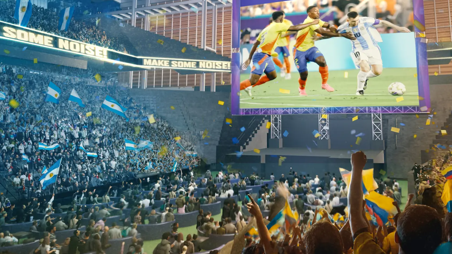 nynjfwc26 Fussball-WM 2026 USA New York Fanzone Public Viewing Louis Armstrong Stadium