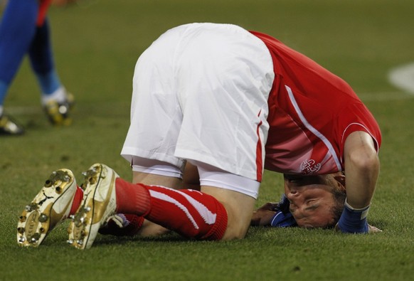 Alles versucht, alles verpasst: Alex Frei und Co. scheiden nach einem 0:0 gegen Honduras an der WM 2010 schon nach der Gruppenphase aus.