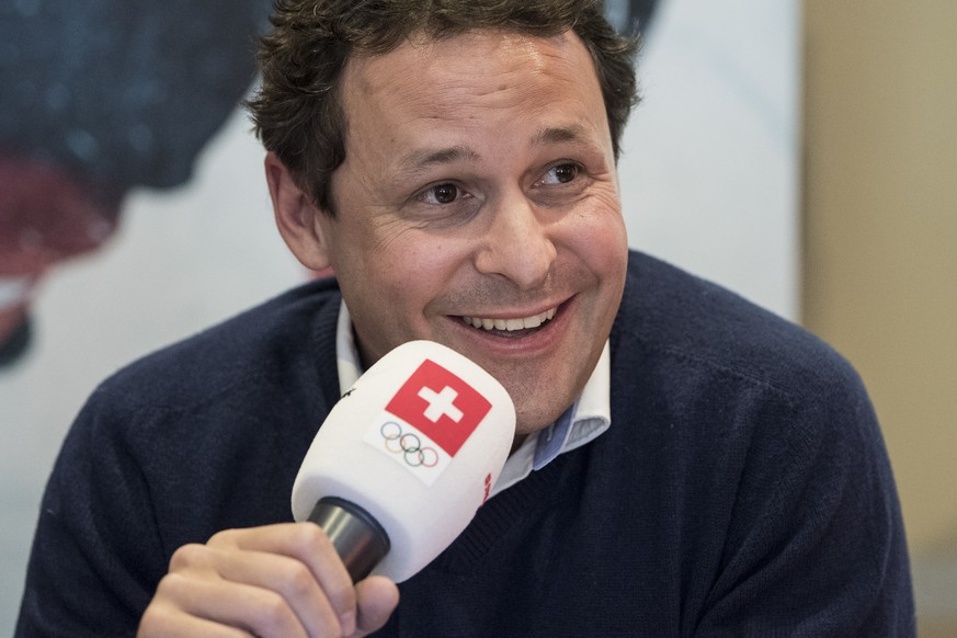 Ralph Stoeckli, Chef de Mission Swiss Olympic, spricht ueber das Selektionsprinzip von Swiss Olympic und Swiss Paralympic fuer die Olympischen Winterspiele 2018 in PyeongChang (Suedkorea), am Donnerst ...