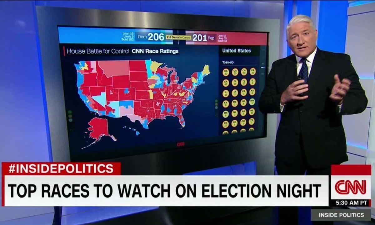 Magic Wall bei CNN mit John King
