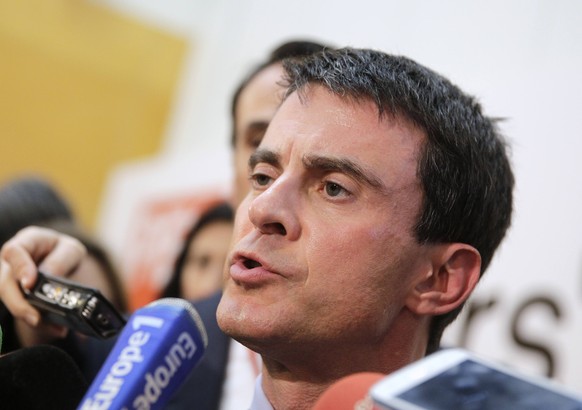 Premierminister Manuel Valls: Angst vor einem Auseinanderbrechen Frankreichs.