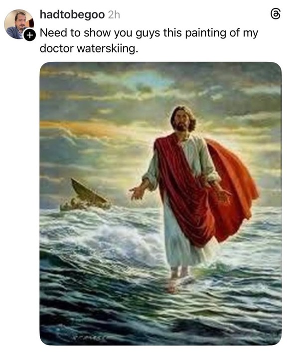 Trump KI Fail mit Jesus aka Doktor