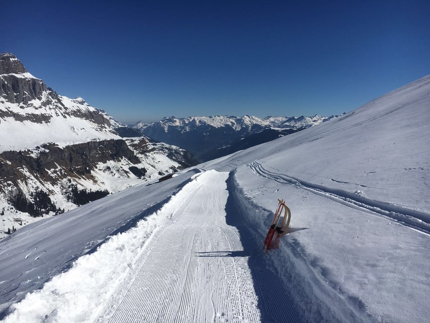 Fisetenrun Schlittelweg beste Schlittelpisten der Schweiz Rauszeit