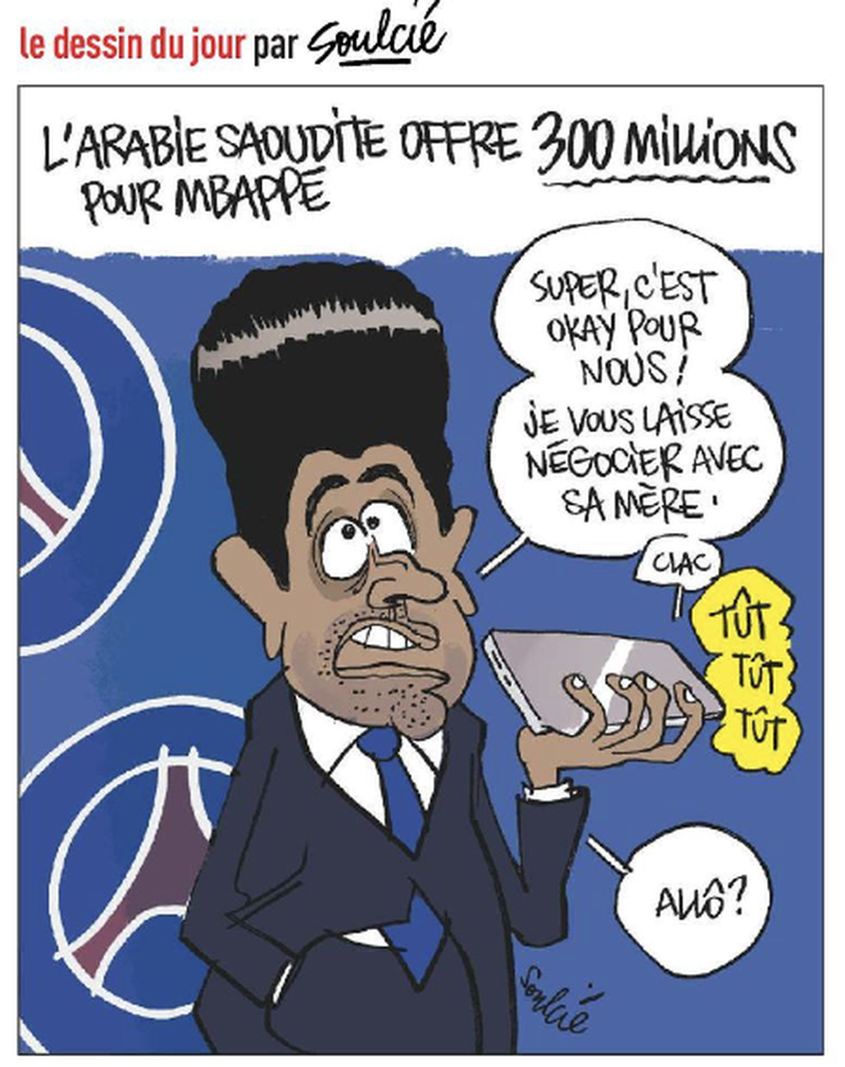 L'Equipe du 25 juillet 2023.