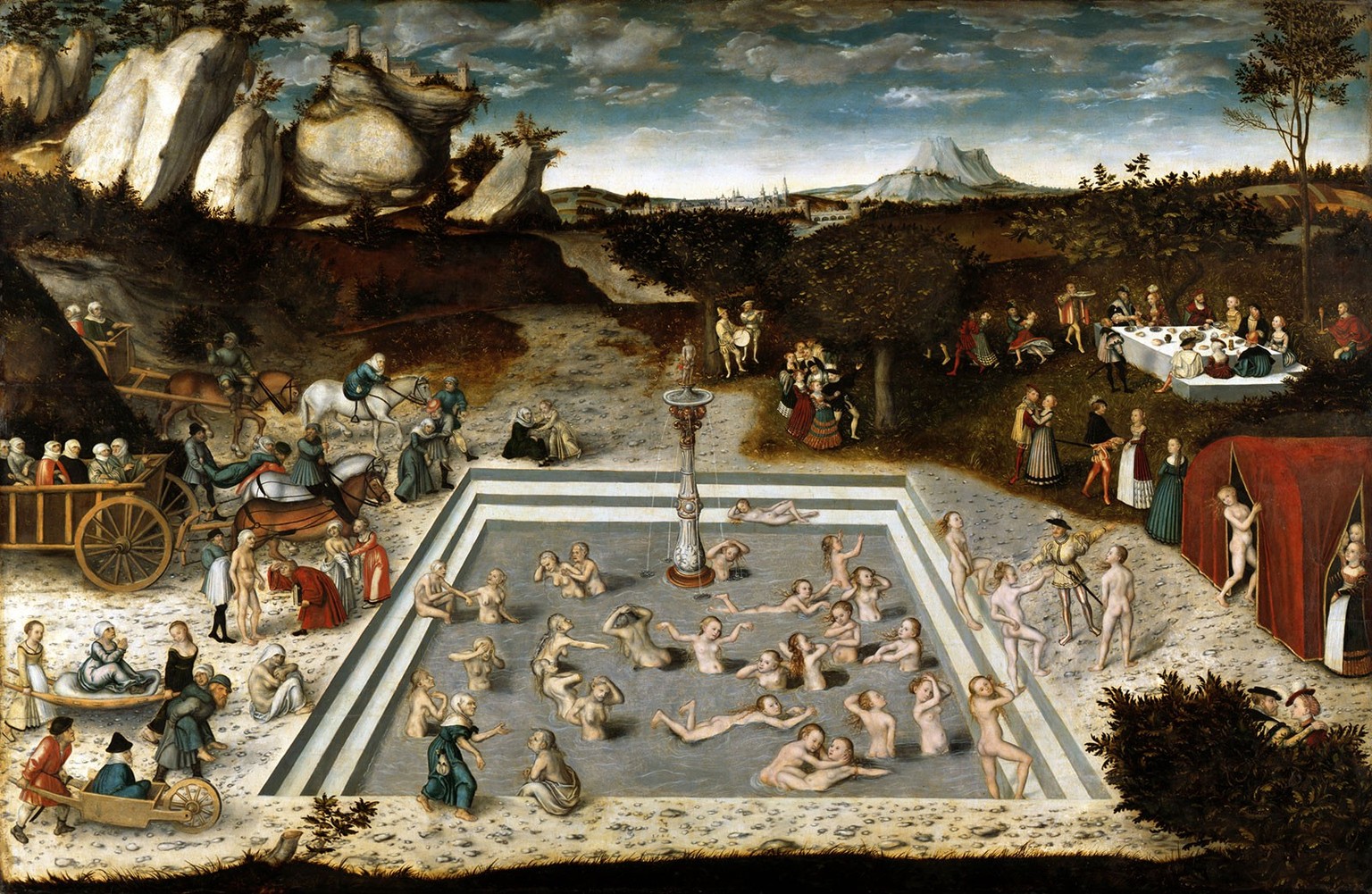 Lucas Cranach d. Ä., Der Jungbrunnen, 1546.
https://smb.museum-digital.de/object/226801