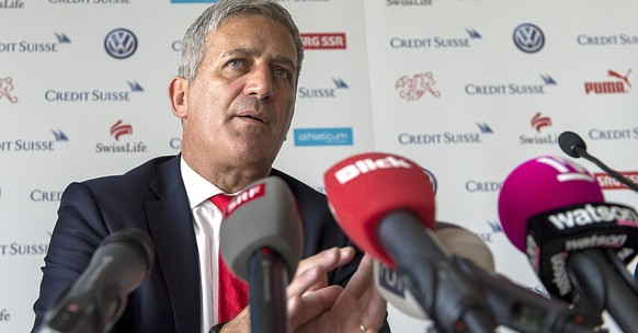 Vladimir Petkovic: Nach dem Spiel gegen San Marino haderte er noch mit den Medien.