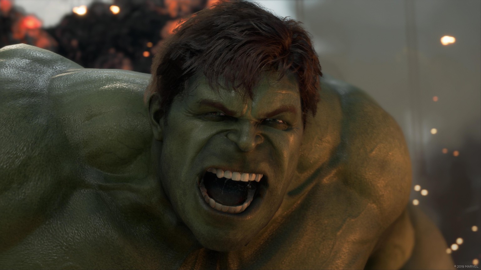 Auch Hulk findet die technischen Probleme nicht so toll.