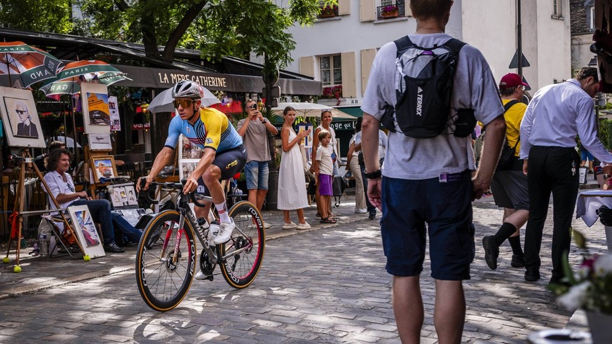 Paris 2024 Olympic Games, Olympische Spiele, Olympia, OS - 01/08/2024 PARIS, FRANCE - AUGUST 01 : Evenepoel Remco BEL Cycling - Road - Road Race Malepictured during a trainings session prior the cycli ...