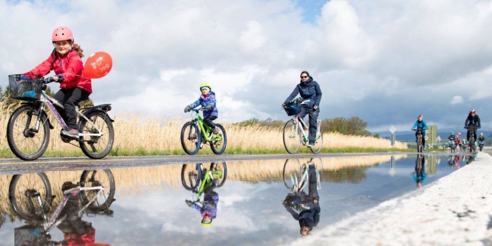 Der slowUp um den Murtensee findet 2024 bereits zum 23. Mal statt. (Archivbild)