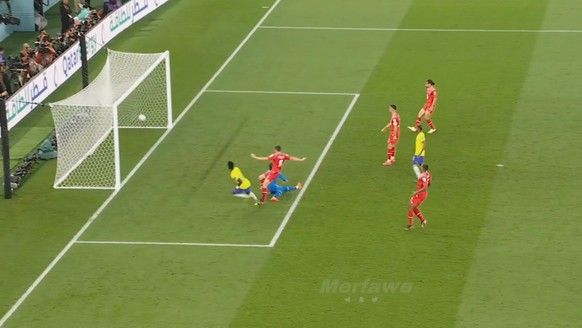 Schweiz Brasilien Offside