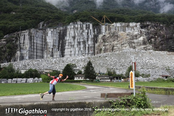 TENERO-BIASCA, 11.06.2016 - Auf der Inlinestrecke ueber 40 km und 140 Hm von Tenero nach Biasca am Sabato Ticinese am Gigathlon 2016. 

copyright by gigathlon.ch &amp; www.steineggerpix.com / photo by ...