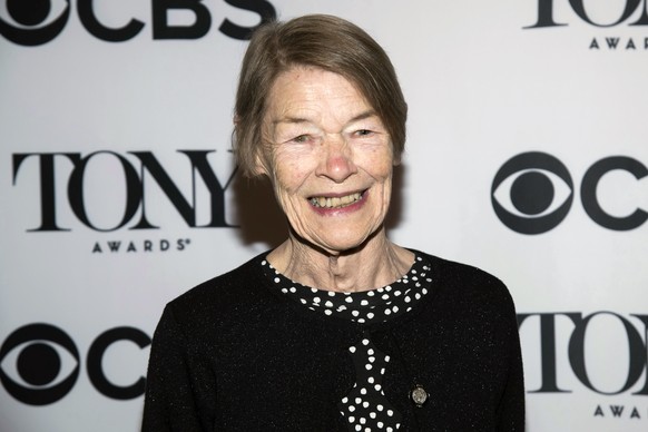 FILE - Glenda Jackson attends the 2018 Tony Awards Meet The Nominees press junket on Wednesday, May 2, 2018, in New York. Glenda Jackson, a double Academy Award-winning performer who had a long second ...
