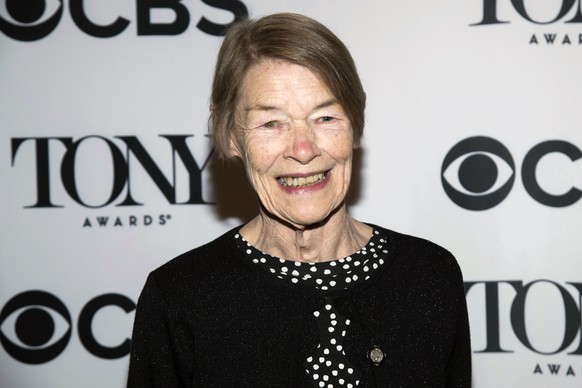 FILE - Glenda Jackson attends the 2018 Tony Awards Meet The Nominees press event in New York on Wednesday, May 2, 2018.  Glenda Jackson, a double Academy Award-winning recording artist who has a long second…
