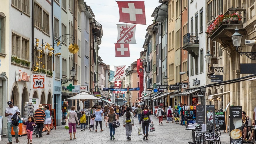 Winterthur Altstadt. Bild: shutterstock