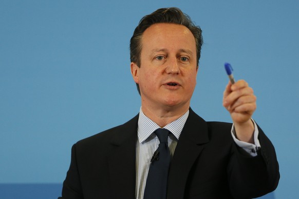 Will die Macht verteidigen: Premierminister David Cameron.