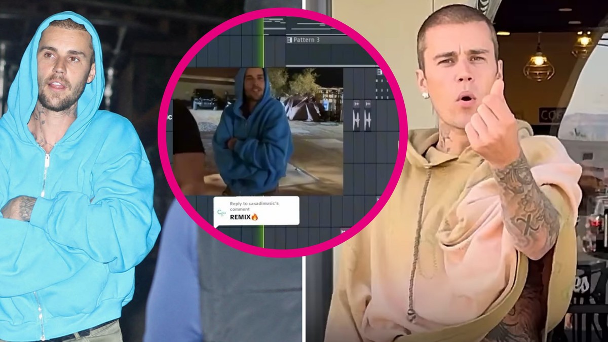 Justin Bieber face aux paparazzis devient une chanson