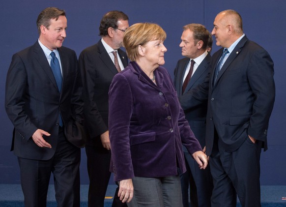 Europas Top-Politiker heute am EU-Gipfel in Brüssel.