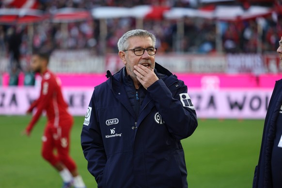 GER, 1.FBL, 1. FC Koeln vs. 1. FSV Mainz 05 / 17.01.2026, Rheinenergie Stadion, Koeln, GER, 1.FBL, 1. FC Koeln vs. 1. FSV Mainz 05, im Bild: Urs Fischer Trainer / Headcoach Mainz 05, im Interview ***  ...
