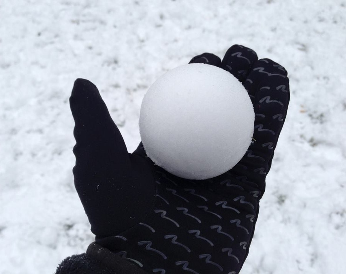 Ein perfekter Schneeball