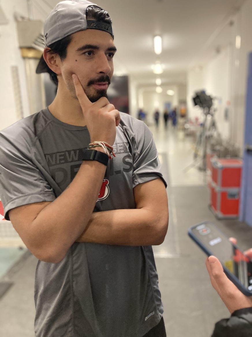 Jonas Siegenthaler in Prag im Interview