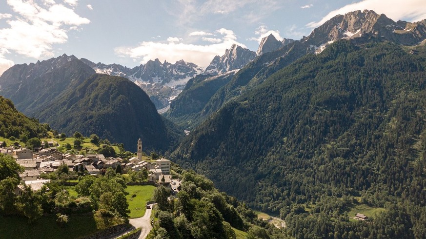 Via Bregaglia, Rauszeit Herbstwanderungen Soglio