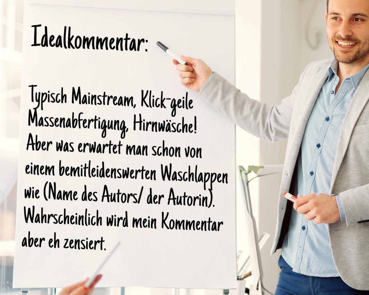 Verhaltensregeln für Kommentarspalten im Internet