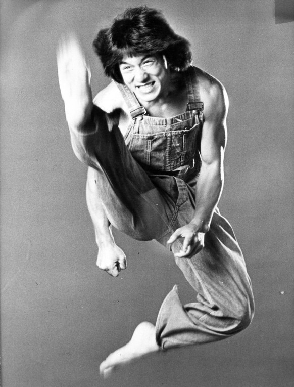 Aug 05, 1975 - Los Angeles, California, USA - JACKIE CHAN. (born Chan Kong Sang, on 7 april 1954) is an actor, action choreographer, film director, producer, martial artist, screenwriter, entrepreneur ...