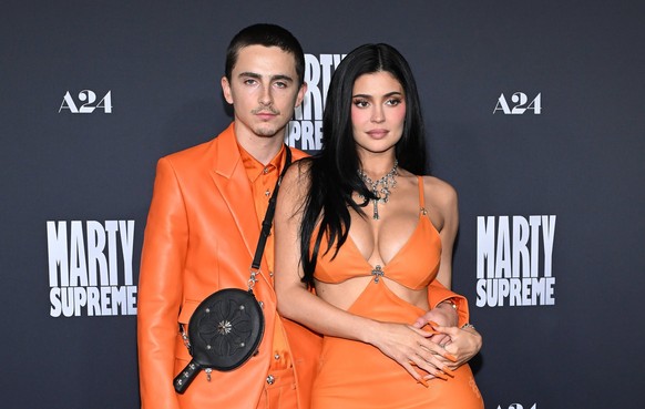 Marty Supreme Los Angeles Premiere Timothee Chalamet and Kylie Jenner arriving to the Los Angeles premiere of Marty Supreme at the Samuel Goldwyn Theater on December 8, 2025 in Beverly Hills, Ca. Beve ...
