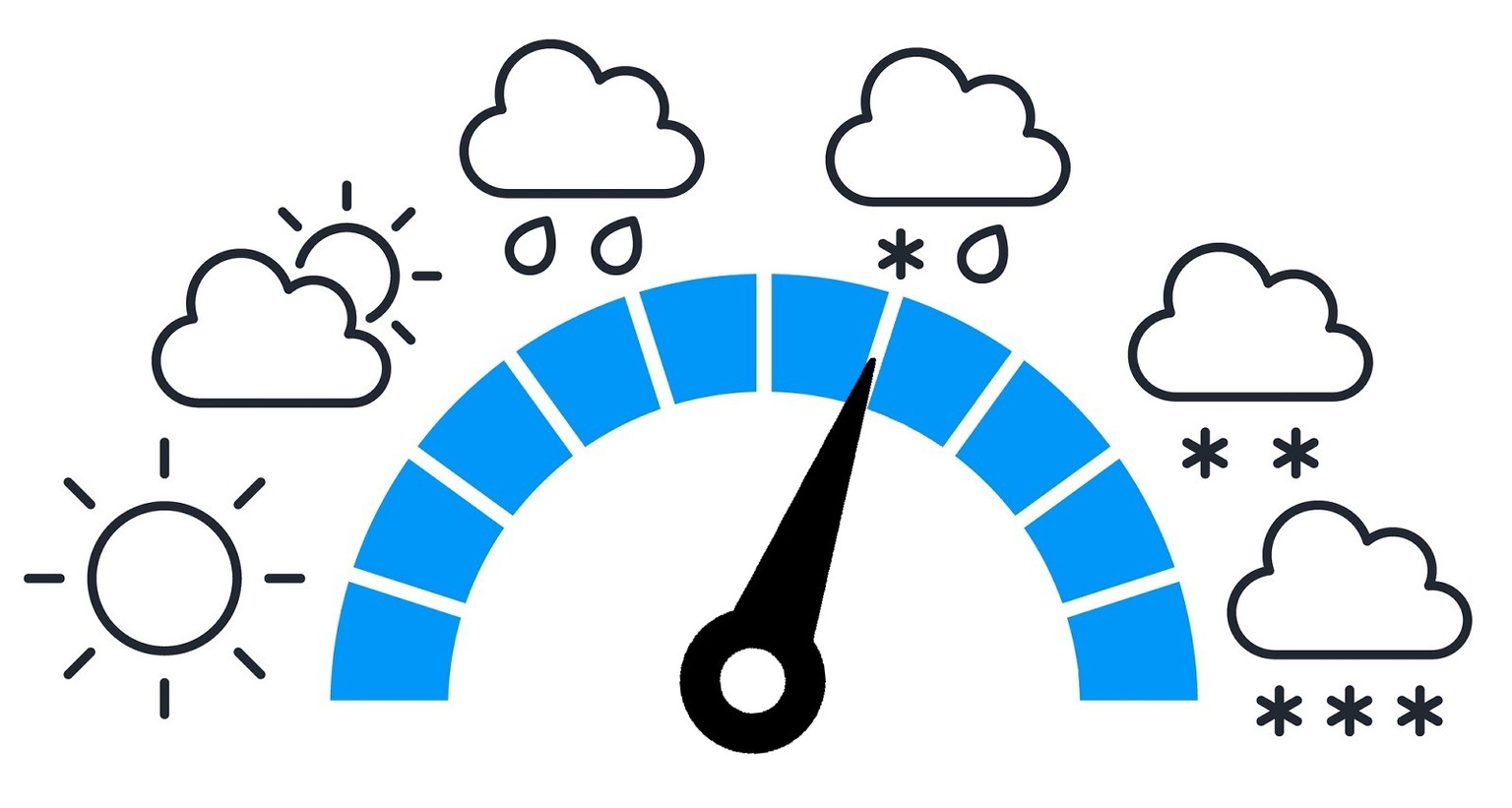Schneenadel 22. Dezember 2025