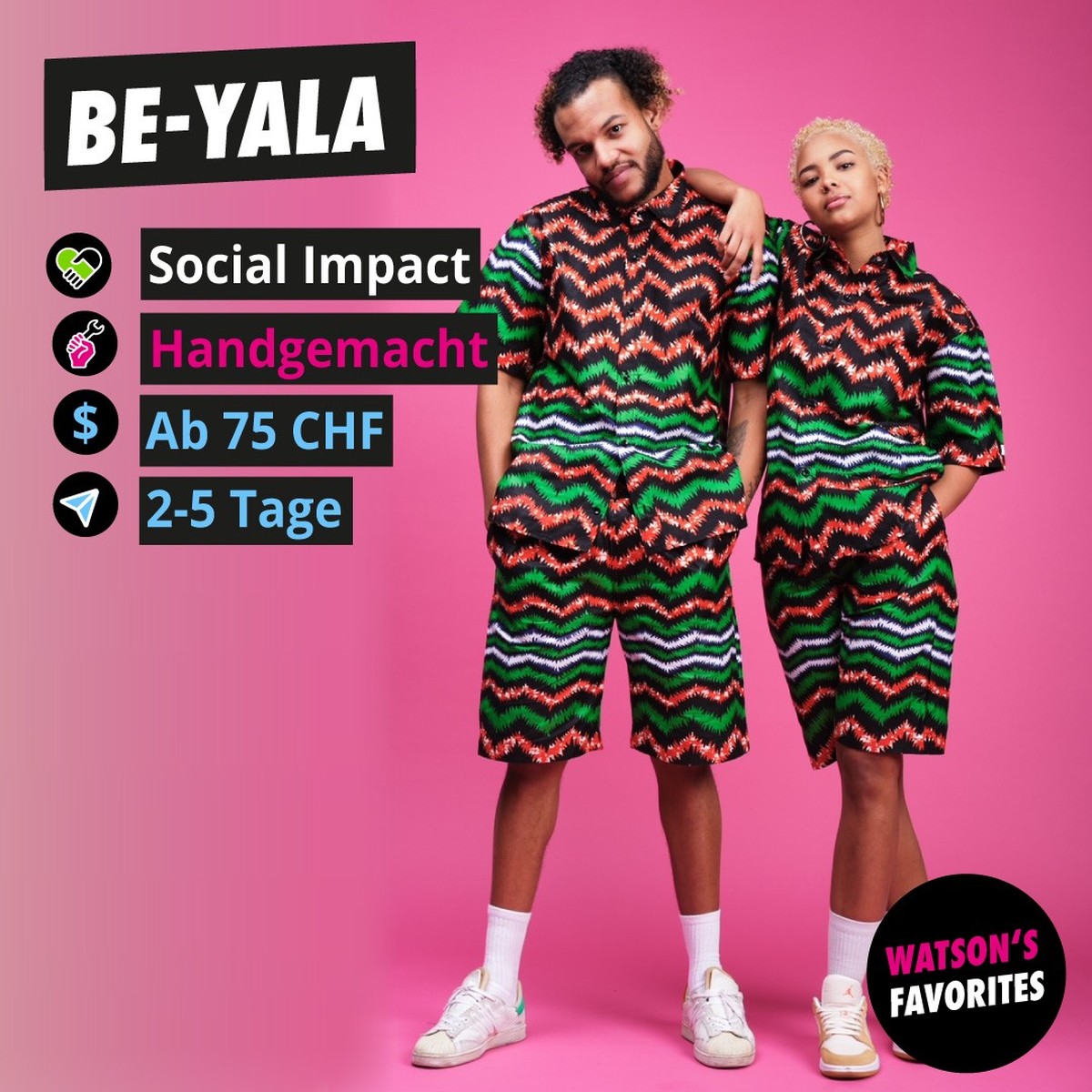 Der einzigartige Zweiteiler von Be-Yala.