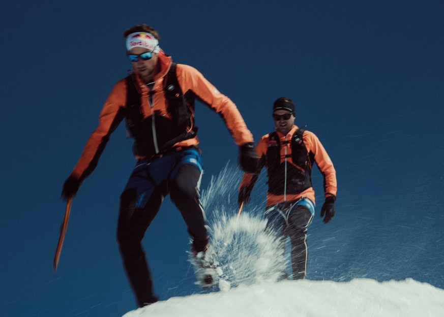 Swiss Skyline Eiger Mönch Jungfrau Nicolas Hojac und Adrian Zurbrügg