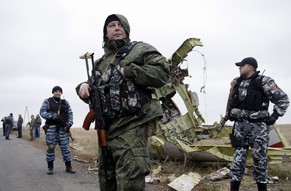 Prorussische Seperatisten in der Ukraine: Der Konflikt nagt an Moskaus Ruf.