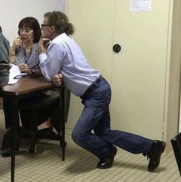 people standing