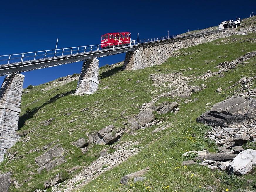 Die Niesenbahn im Berner Oberland steht seit Mittwoch still (Archivbild).