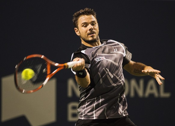 Harziger Auftakt: Wawrinka in Toronto.