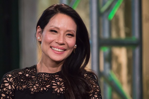 Lucy Liu participates in AOL&#039;s BUILD Speaker Series to discuss the upcoming film &quot;Kung Fu Panda 3&quot; at AOL Studios on Tuesday, Jan. 26, 2016, in New York. (Photo by Charles Sykes/Invisio ...