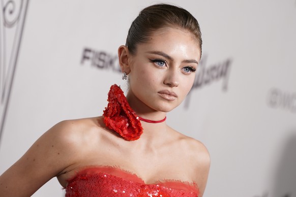 Leni Olumi Klum arrives at the Art of Elysium Heaven Gala on Saturday, Jan. 6, 2024, at The Wiltern Theater in Los Angeles. (Photo by Jordan Struass/Invision/AP)
Leni Olumi Klum