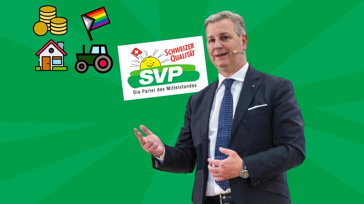 Teaser Wahljahr-Interview mit SVP-Präsident Marco Chiesa.